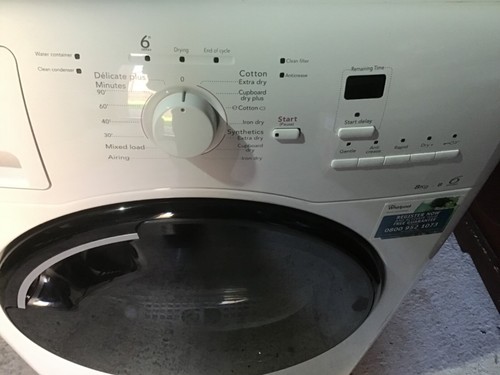Tumble dryer with - dryer, condenser