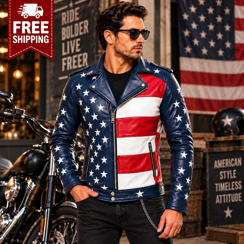 Men usa flag - men's, genuine