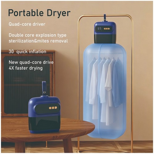 Portable tumble dryer with - portable, a