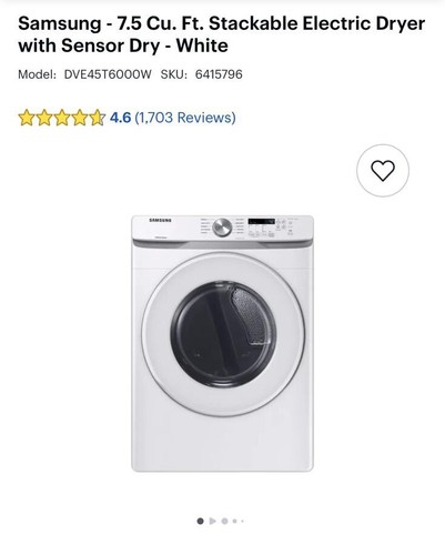 Tumble dryer - tumble,